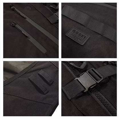 GOSKI ALT Gilet Marin noir