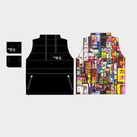 GOSKI Gilet en Coton Noir