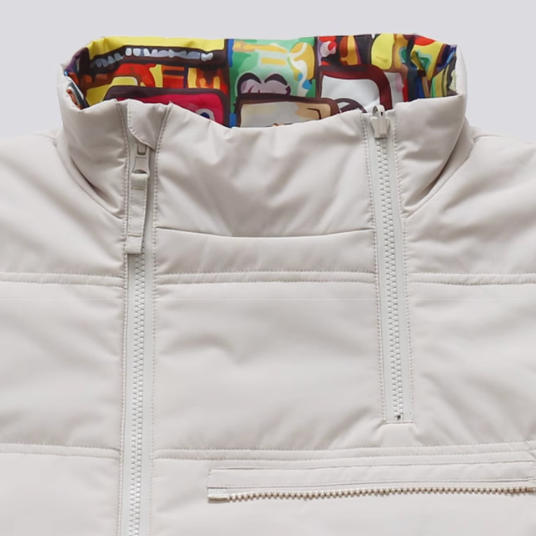 Goski Cotton Vest Black