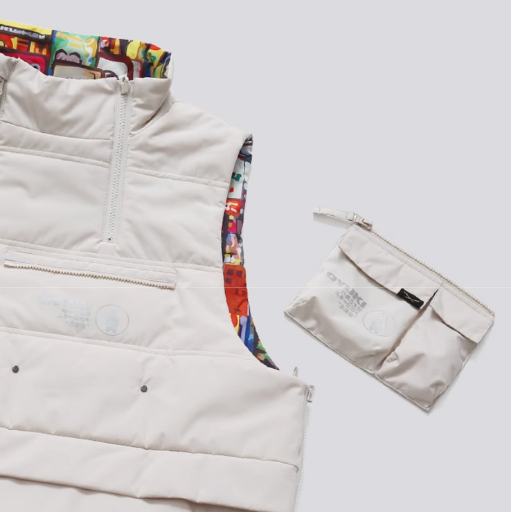 Goski Cotton Vest Khaki