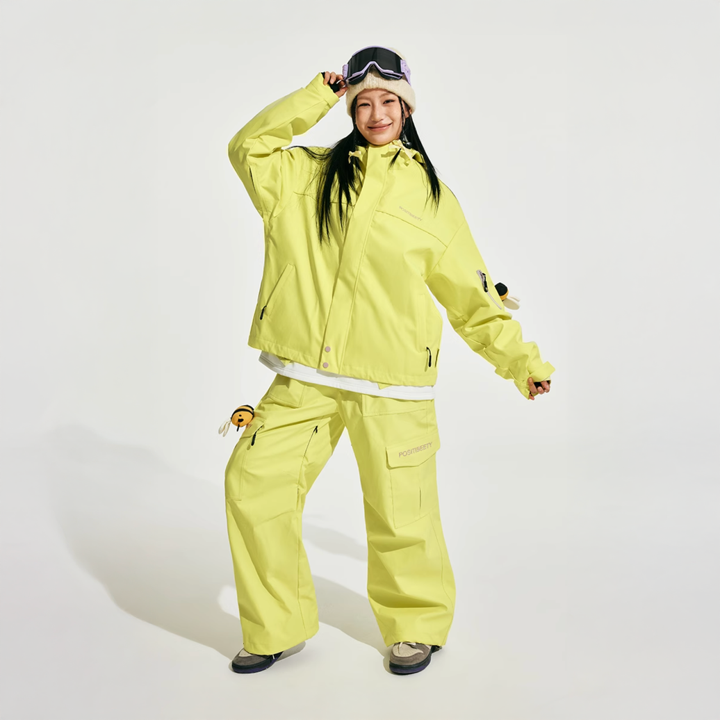 Positibeety Bee Detachable Jacket & Pants Yellow