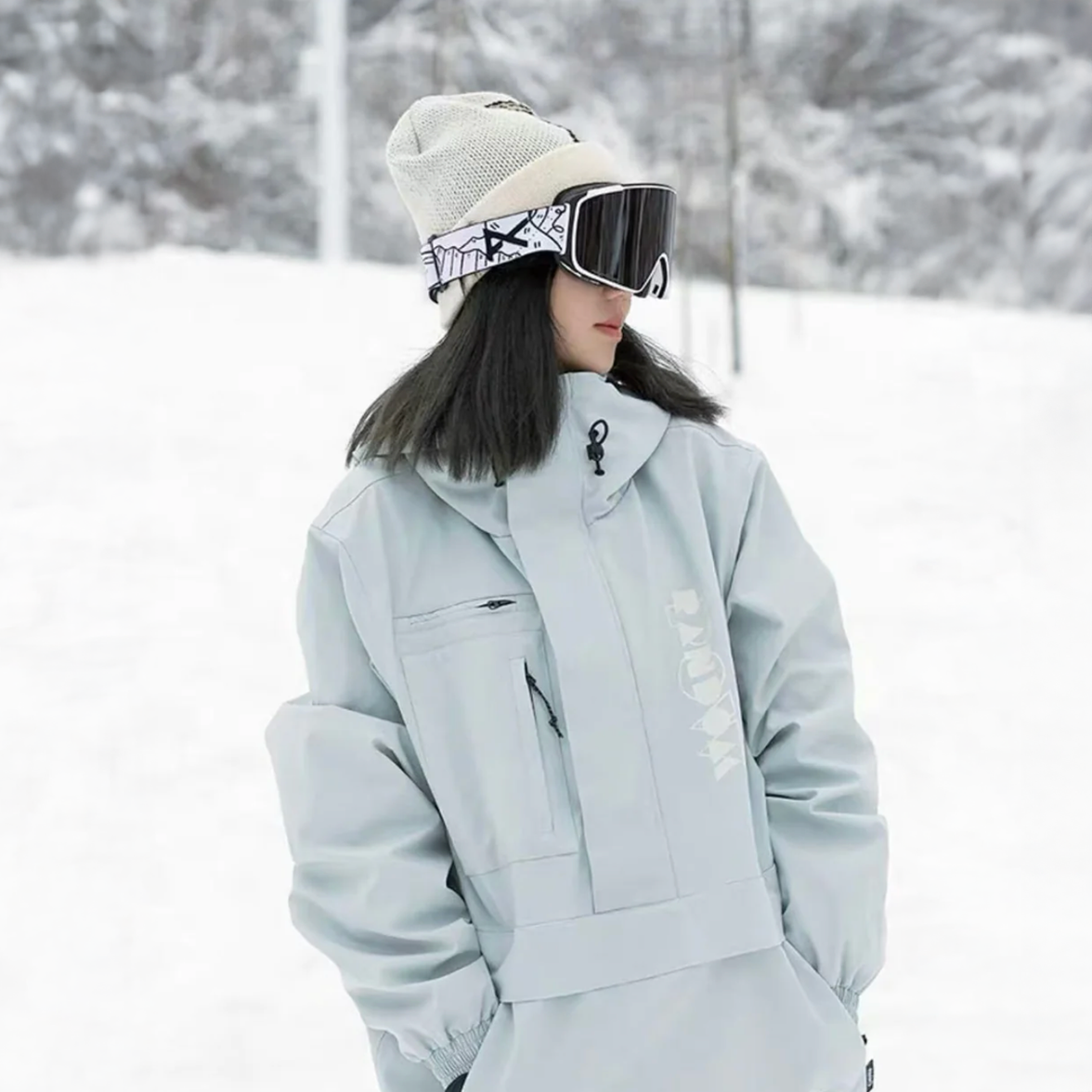 Randompow Powday Pullover Hooded Snow Jacket - Unisex