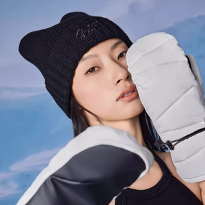 Goski Souffle Down Mittens With Inside Liners - Unisex