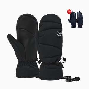 Goski Souffle Down Mittens With Inside Liners - Unisex