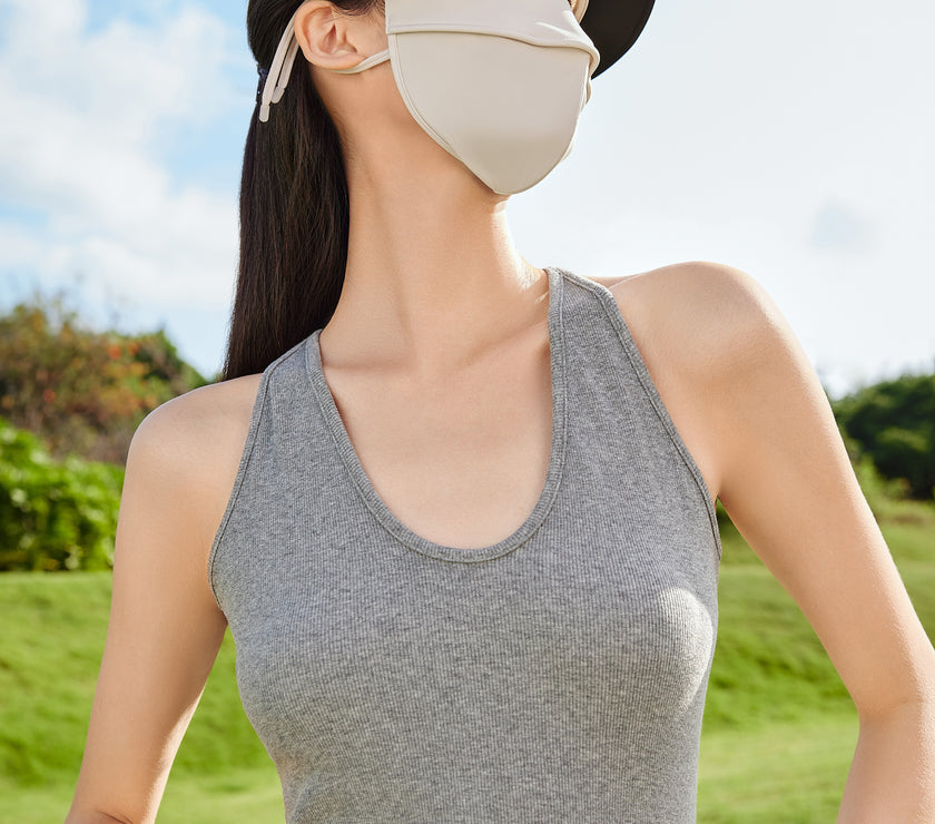 Beneunder AL33324 Brimmed Full-Face Sun-Proof Face Mask