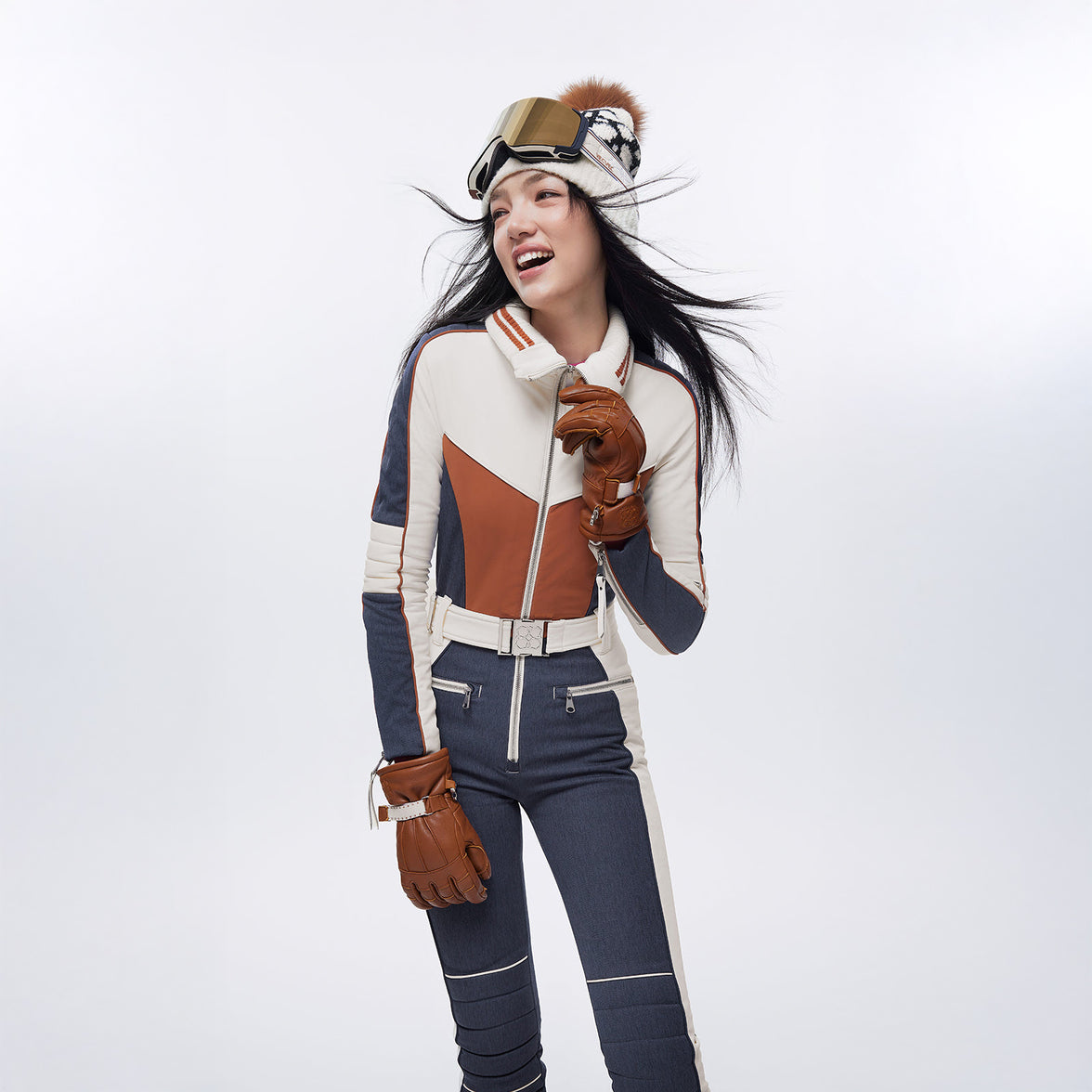 Vecvec Muse Navy Ski Suit