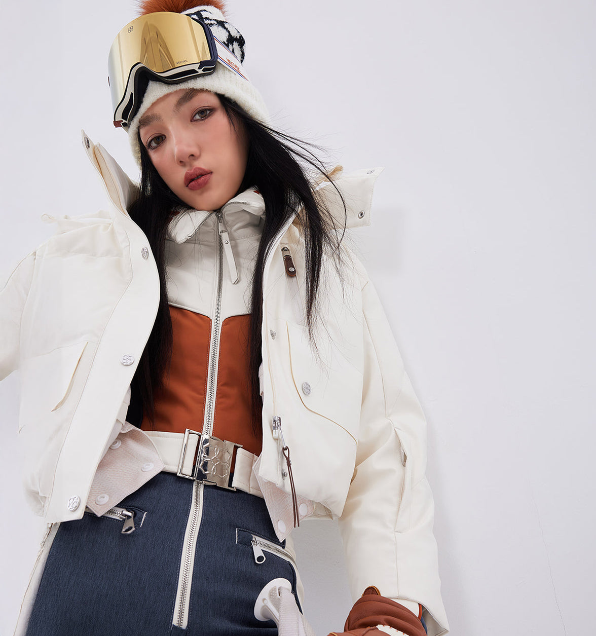 Vecvec Muse Navy Ski Suit