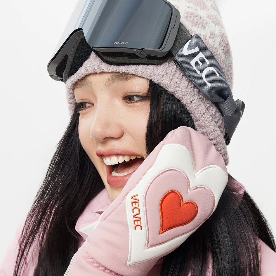 Vecvec Cupid 3-In-1 Mittens Pink