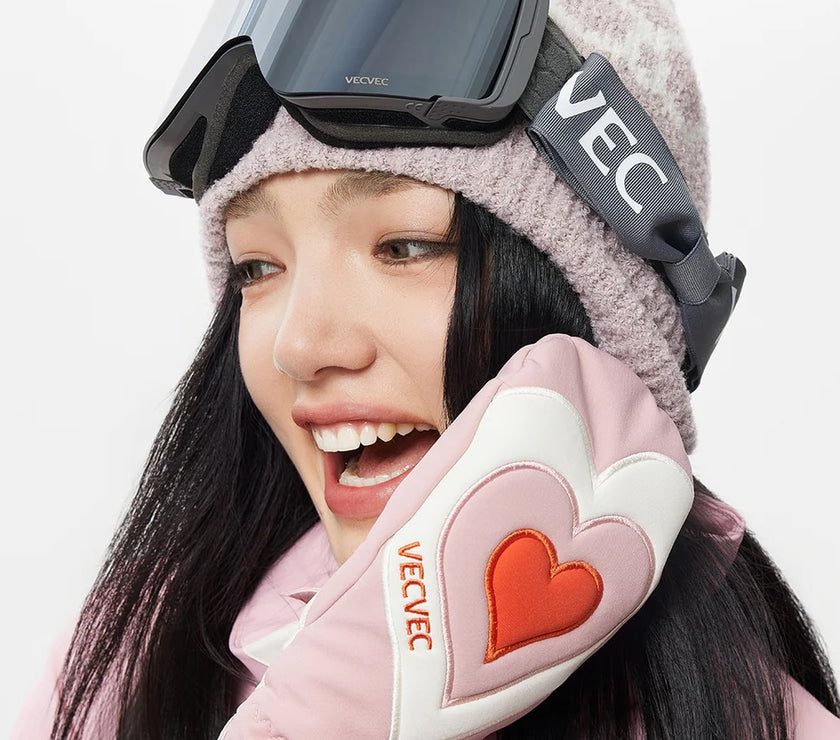 Vecvec Cupid 3-In-1 Mittens Pink