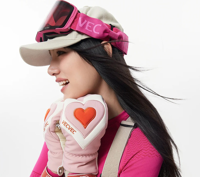 Vecvec Cupid 3-In-1 Mittens Pink