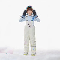 Vector Sand White Kids' Snowpark Slash 2L Bib Pants