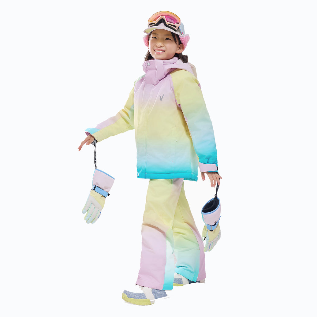 Vector Glacier Pastel Kids' Glow Anorak Jacket