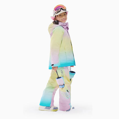 Vector Glacier Pastel Kids' Glow Anorak Jacket