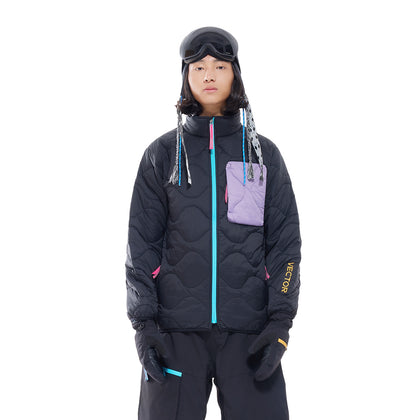 Vector Classic Black Blaze Primaloft Insulated Mid-Layer - Unisex