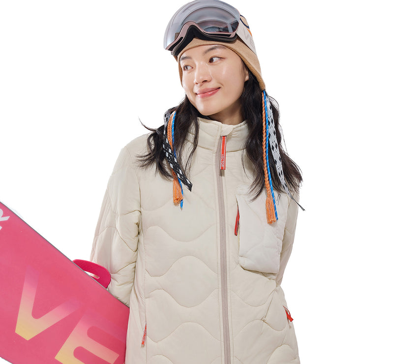 Vector Coral Pink Blaze Primaloft Insulated Mid-Layer