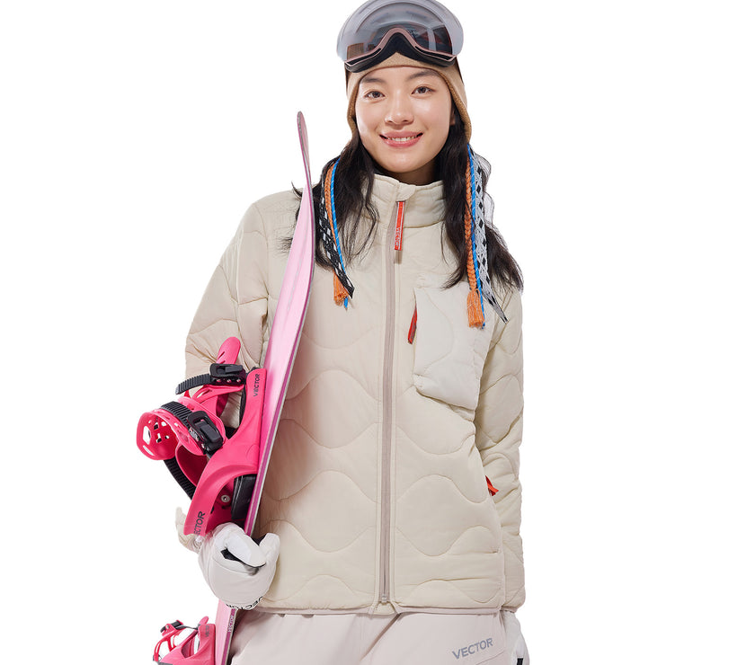 Vector Coral Pink Blaze Primaloft Insulated Mid-Layer