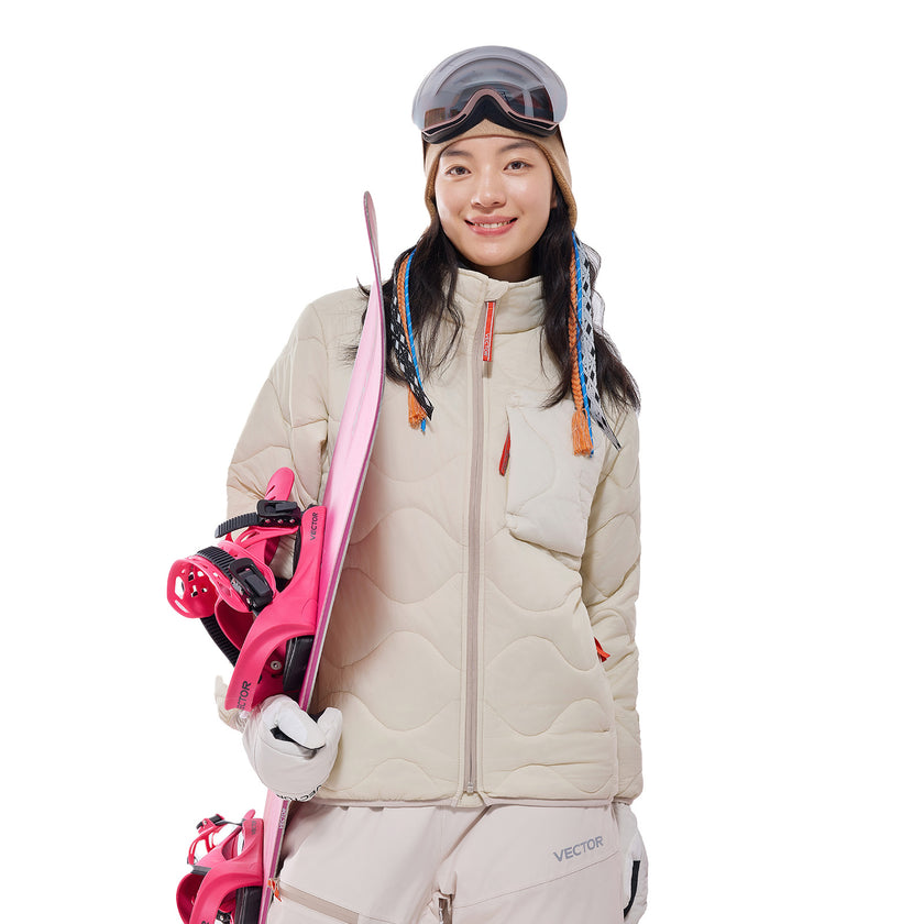 Vector Coral Pink Blaze Primaloft Insulated Mid-Layer