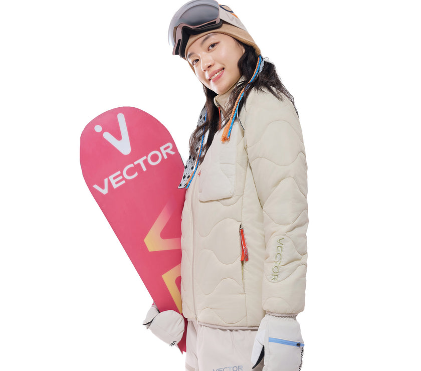 Vector Coral Pink Blaze Primaloft Insulated Mid-Layer