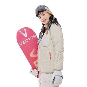 Vector Coral Pink Blaze Primaloft Insulated Mid-Layer