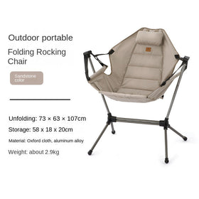 Naturehike YL11 Outdoor Folding Rocking Chair
