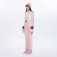 Vecvec Icelyn Pink Ski Suit