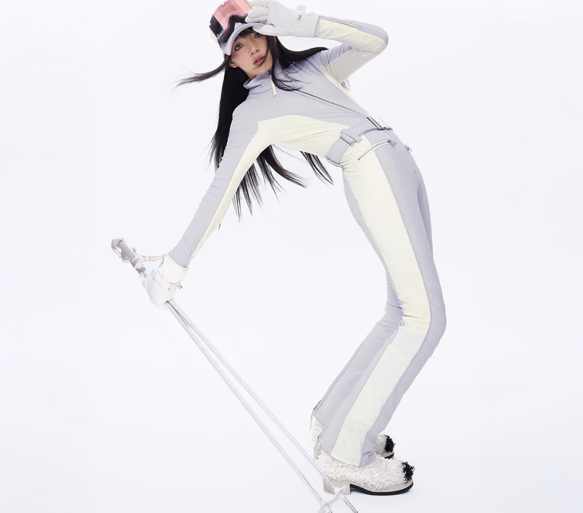 Vecvec Icelyn Purple Ski Suit