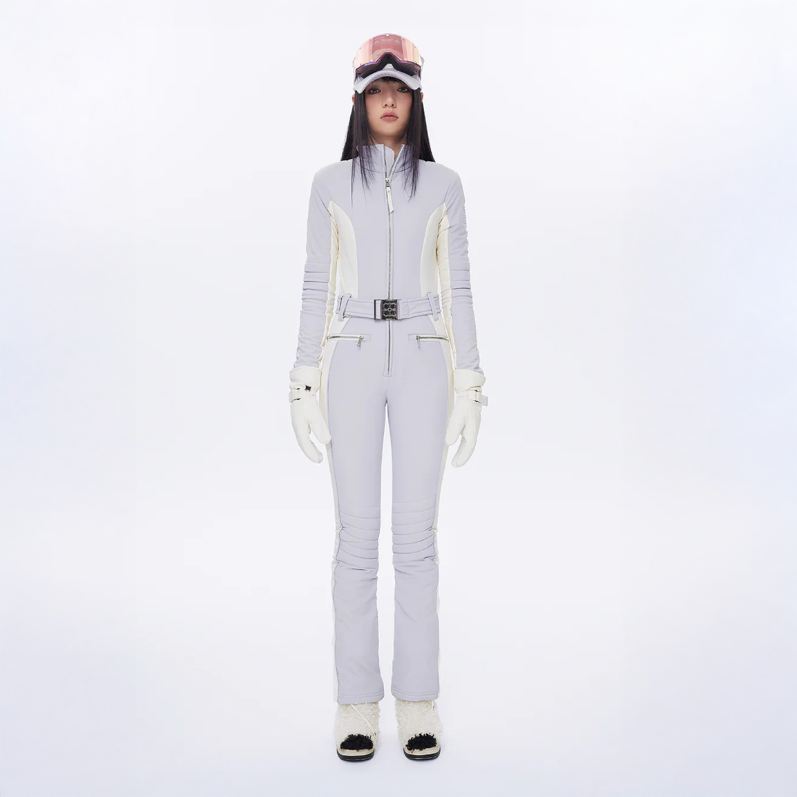 Vecvec Icelyn Purple Ski Suit