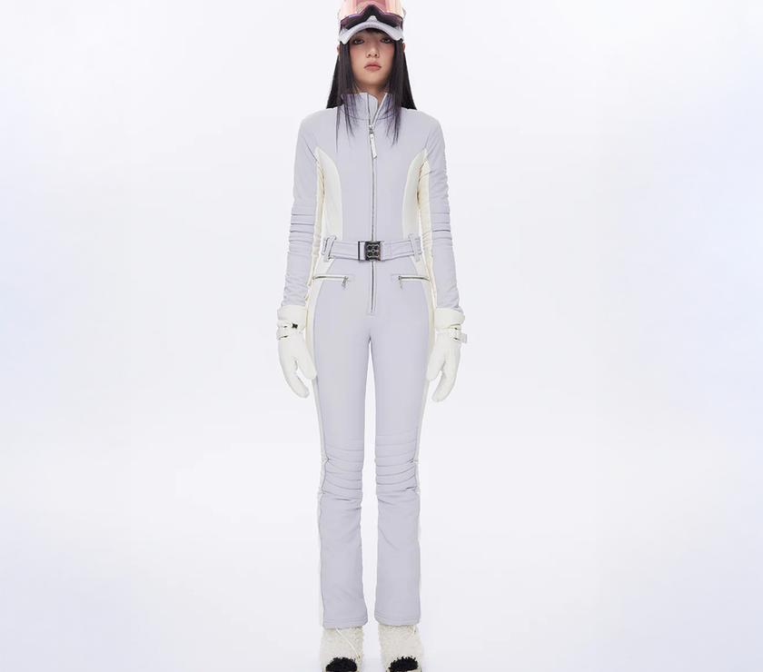 Vecvec Icelyn Purple Ski Suit