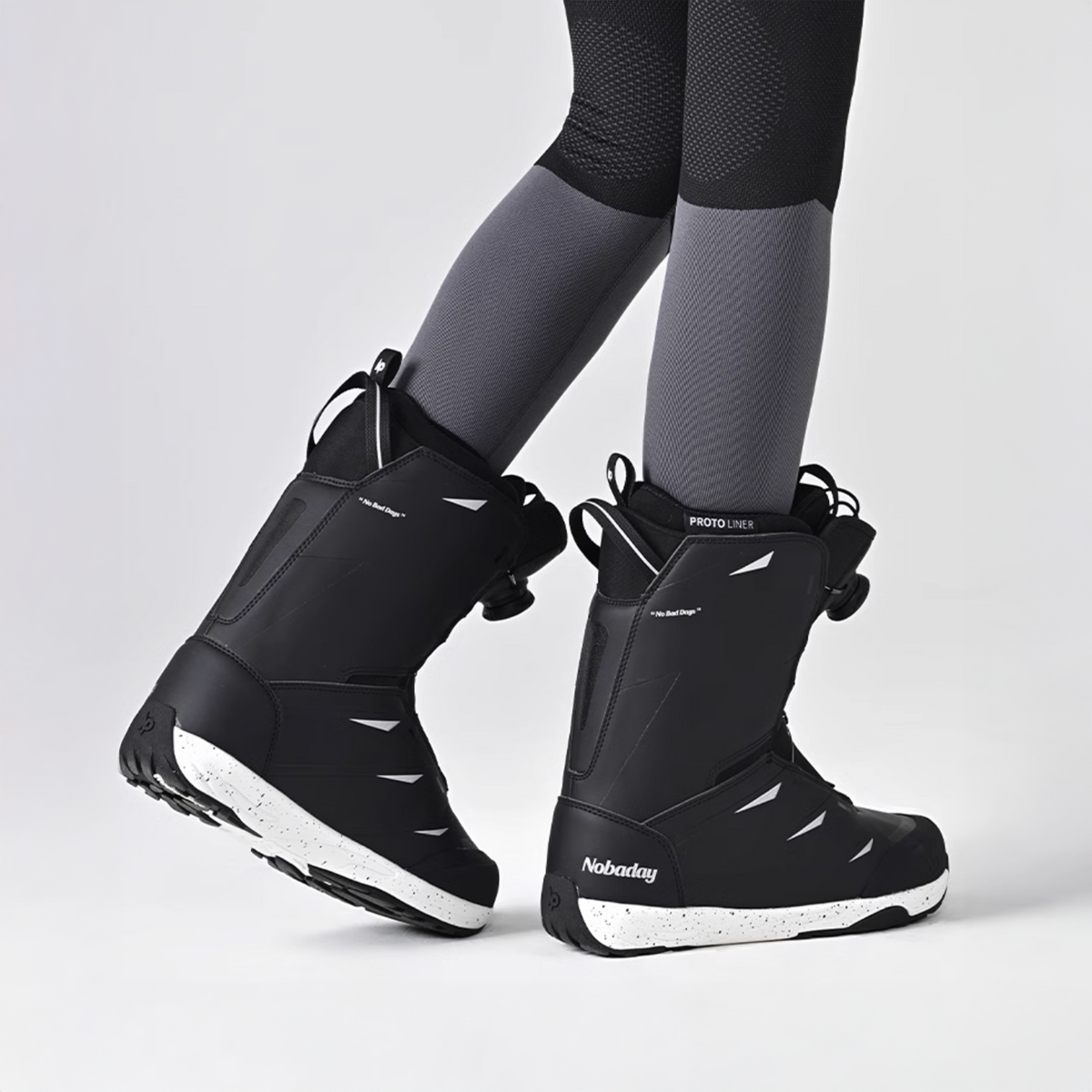 Nobaday Blackboard Boots Black