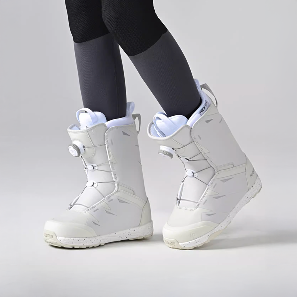 Nobaday Blackboard Boots White