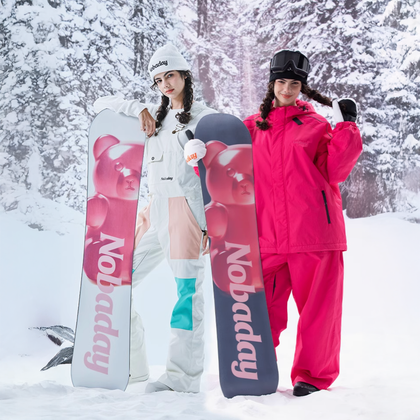 Nobaday Juicy Candy Bear Snowboard Black