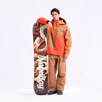 Nobaday Max Red Serpent Camber Snowboard