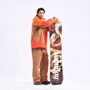 Nobaday Max Red Serpent Camber Snowboard