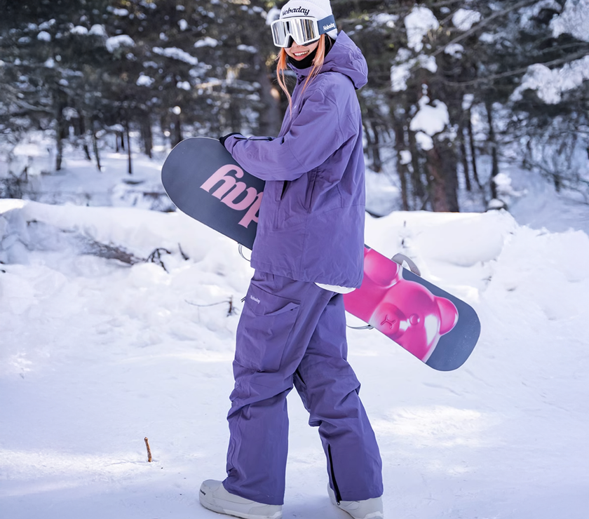 Nobaday Loose Fit 2L Freestyle Pants Purple