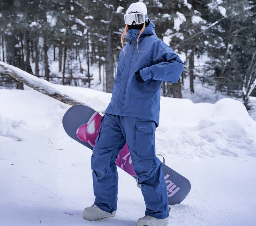 Nobaday Loose Fit 2L Freestyle Pants Blue