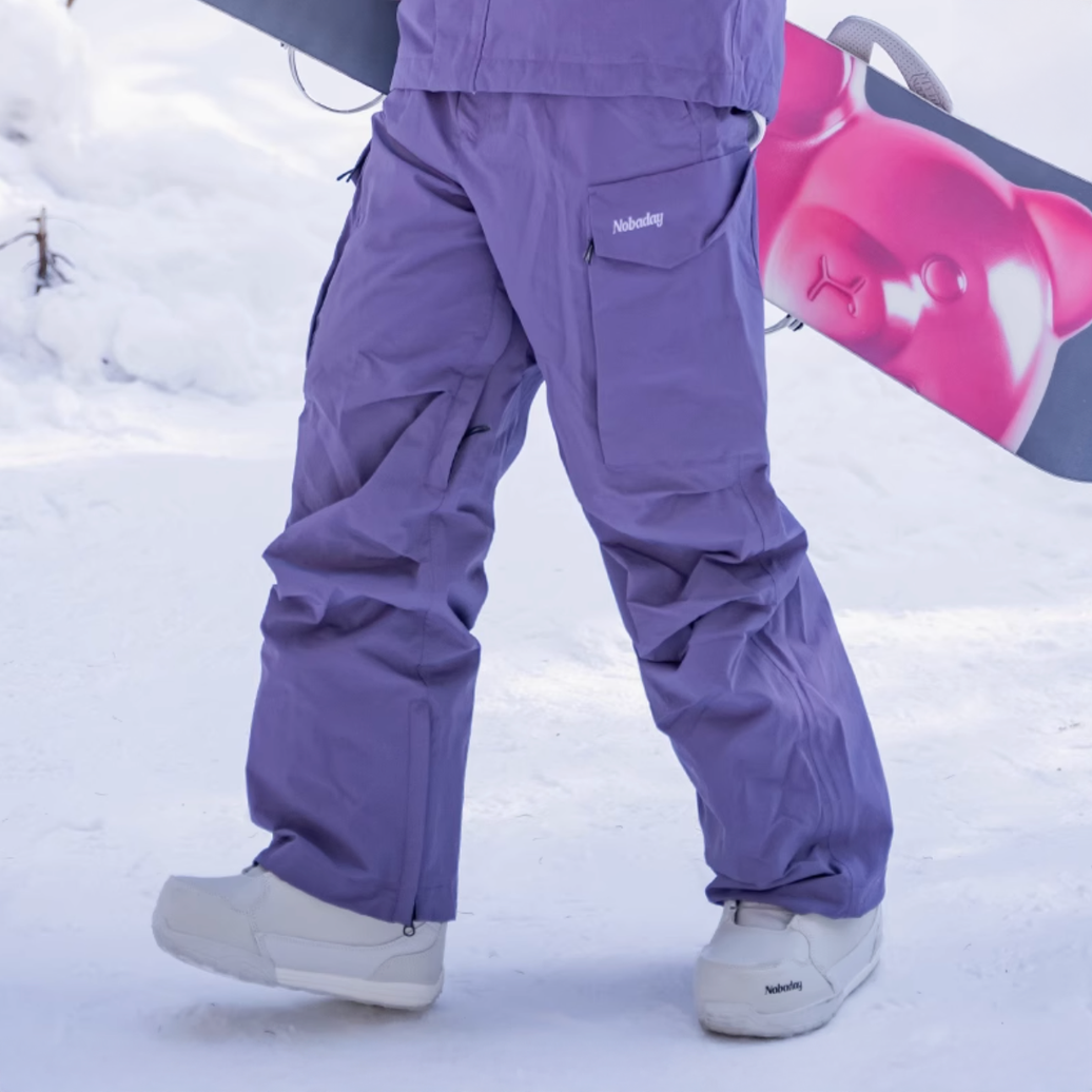 Nobaday Loose Fit 2L Freestyle Pants Purple