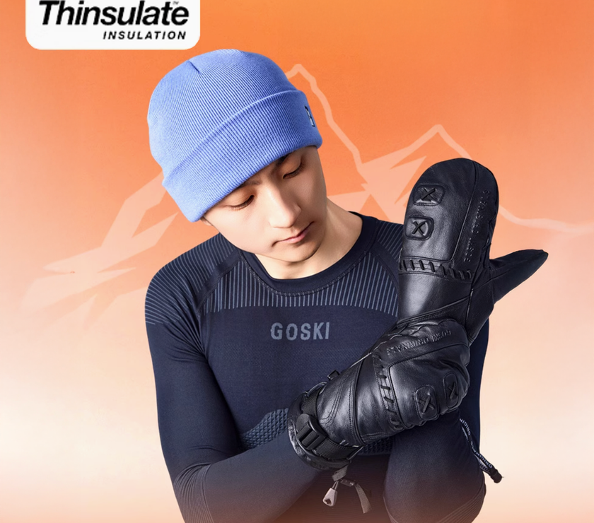 Goski Rugbee Mittens Black