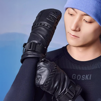 Goski Rugbee Mittens Black