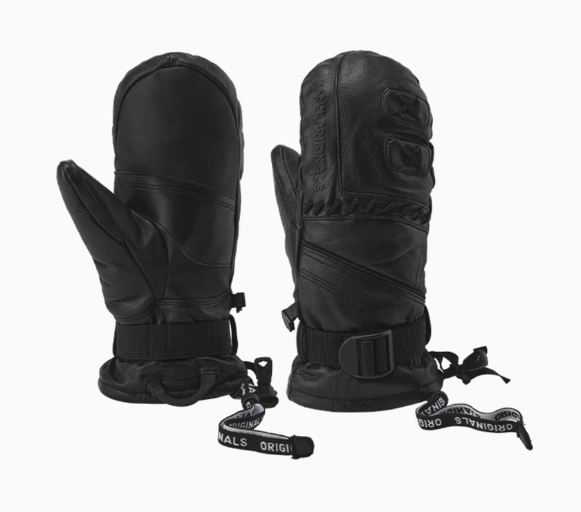 Goski Rugbee Mittens Black