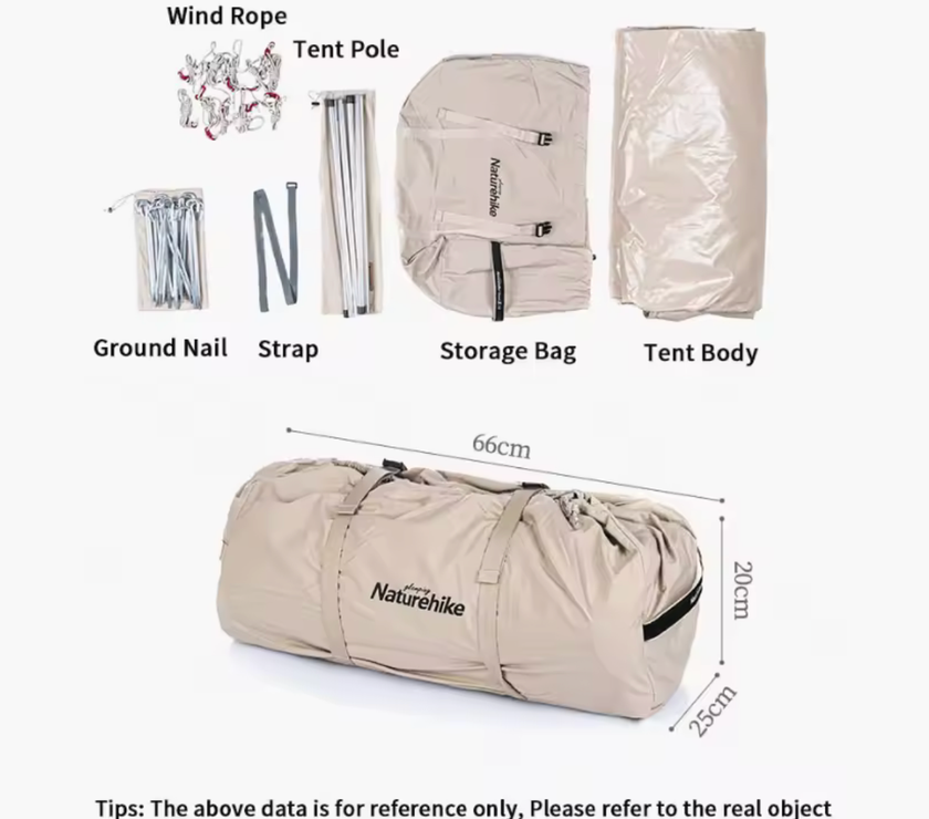 Naturehike Gen Extend 5.6 Cotton A-Frame Camping Tent