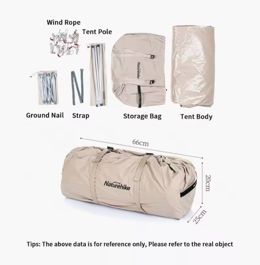 Naturehike Gen Extend 5.6 Cotton A-Frame Camping Tent