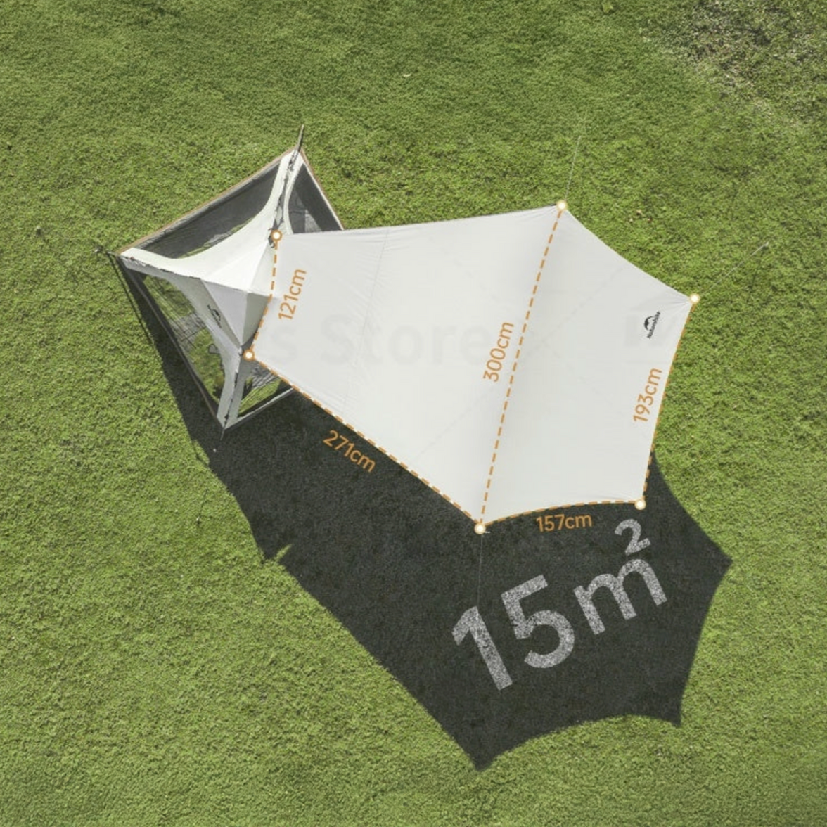 Naturehike Ango 3 Automatic Tent Small (With Canopy)