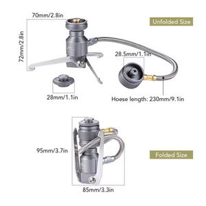 Campingmoon Butane Adapter Z23-VC