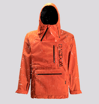 RandomPow 套头连帽男女款雪地夹克 黄色