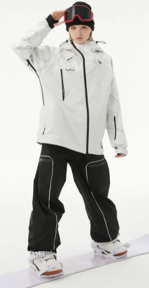 RandomPow FREESTYLE SERIES 雪地夹克 黄色&amp;蓝色