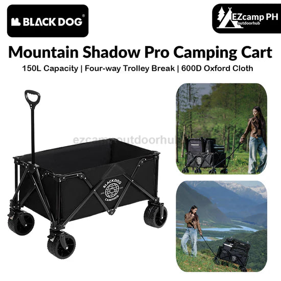 Black Dog Shanying Pro 4-Way Collapsible Camping Wagon