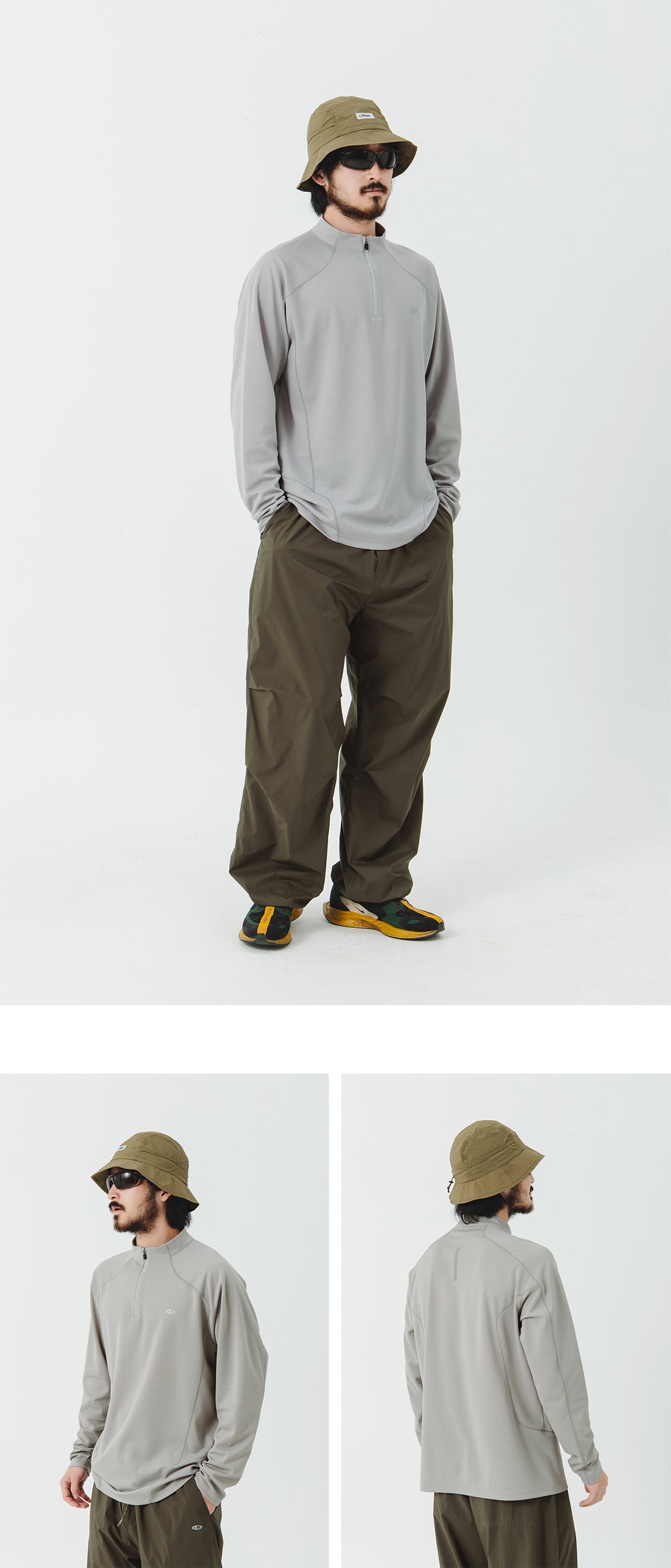 Blue Quick-Drying Training Long Sleeve T-shirt