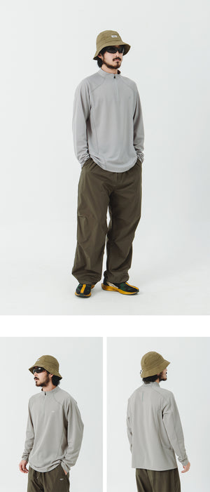 Blue Quick-Drying Training Long Sleeve T-shirt