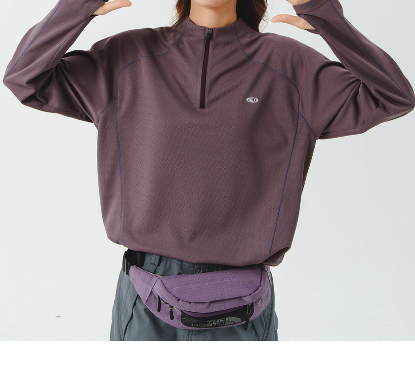 Blue Quick-Drying Training Long Sleeve T-shirt