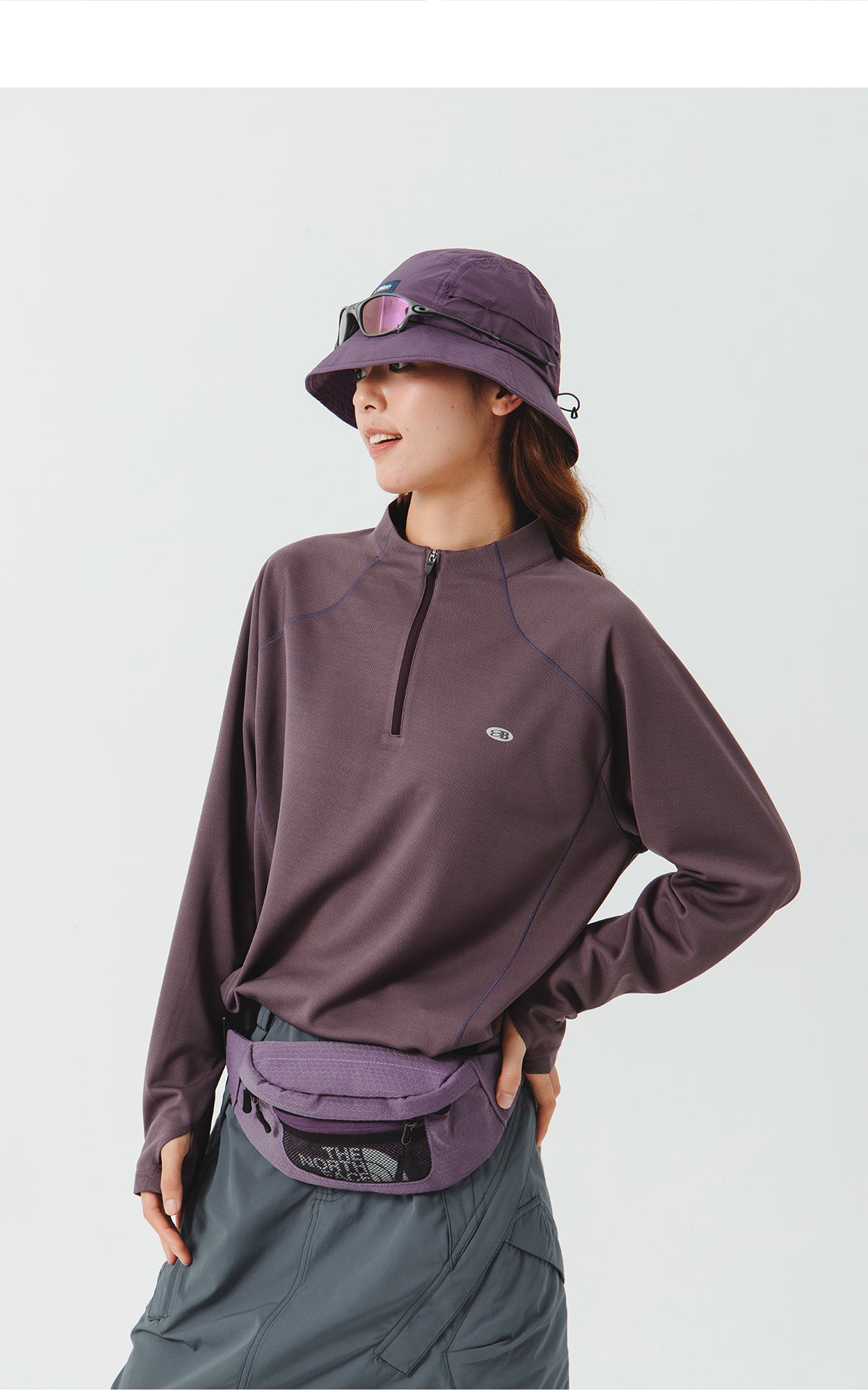 Blue Quick-Drying Training Long Sleeve T-shirt